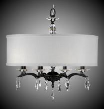  CH5604-G-35S-37G-ST-HL - 28 inch Kaya Drum Shade Chandelier